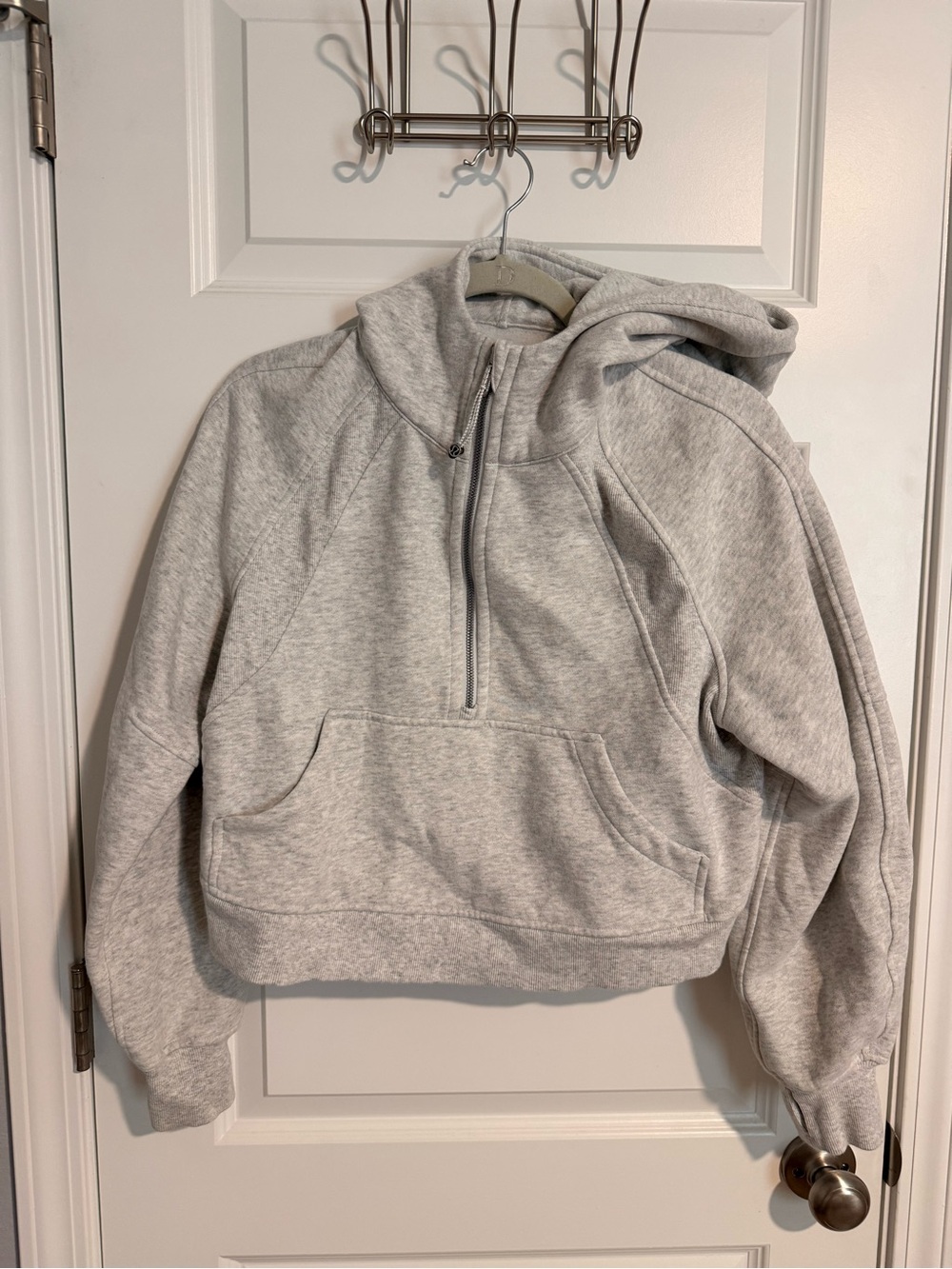 Lululemon Gray oversized scuba half-zip
Hoodie